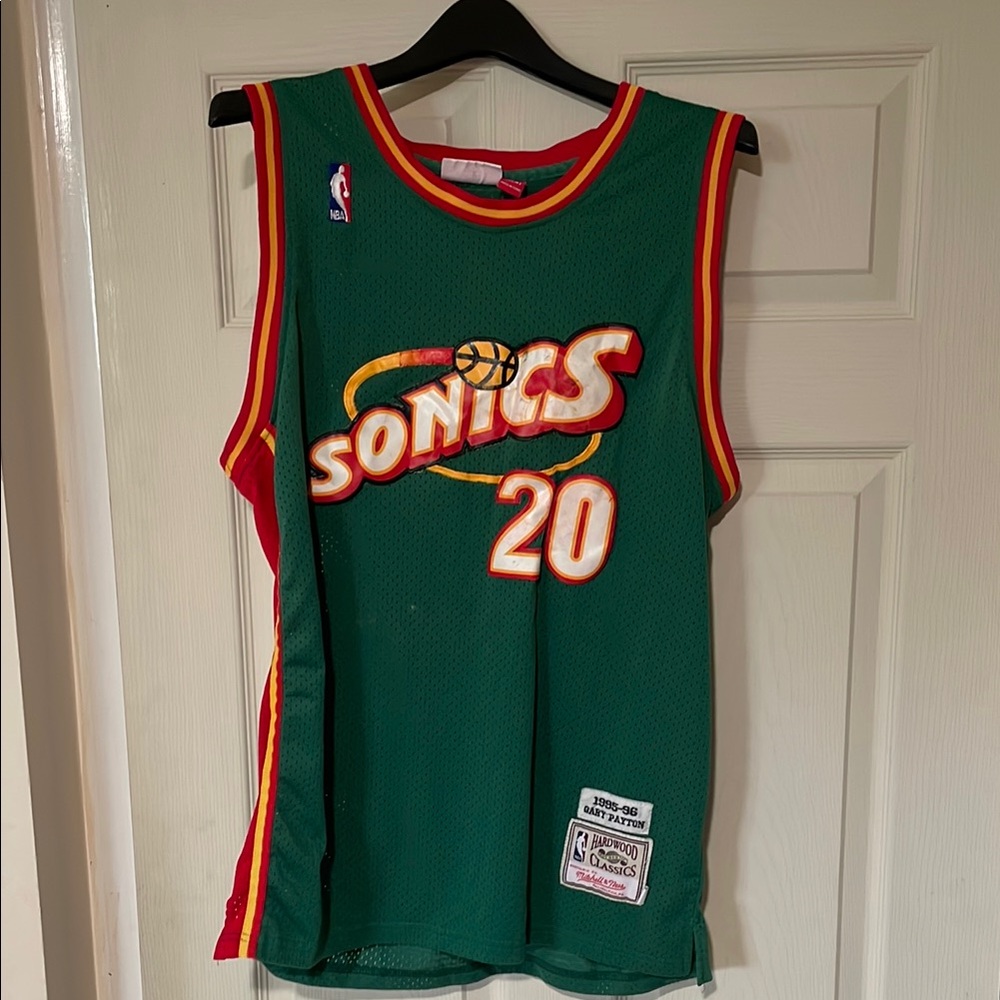 Sonics Basketball Jersey
